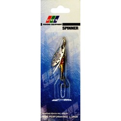 Блешня на хижу рибу, обертова, EOS S0027D, вага 6г, колір GS432003-4